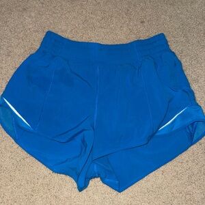 Lululemon Poolside Blue Hotty Hots 2.5” inseam